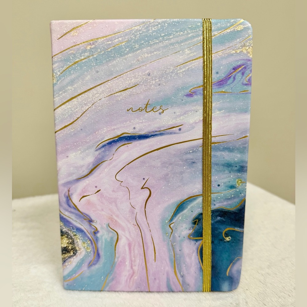 Eccolo Marble-Print Notebook